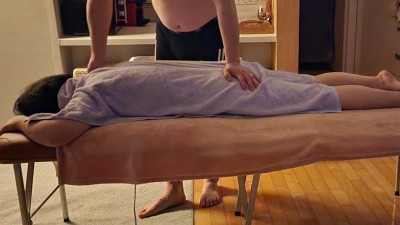 힐링하우스 저녁 4핸드 마사지